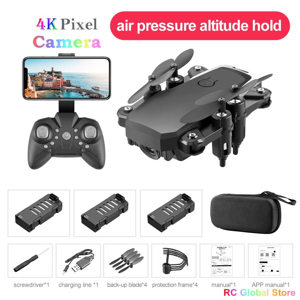 LF606 Mini RC Drone 4K HD with Camera Remote Control Helicopter image 7