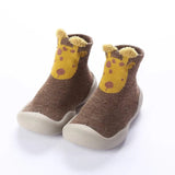 Spring/Fall Kids' Walking Floor Socks - Non-Slip, Soft for Indoors image