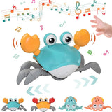 Induction Escape Crab & Octopus, Musical Moving Toy for Toddlers image 0