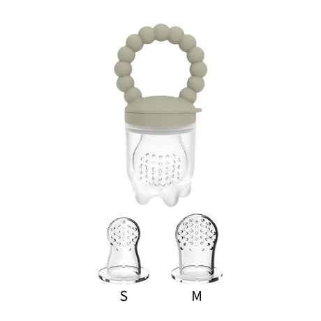 Baby Fruit Feeder Pacifier - Silicone Mesh Bag for Teething image 9