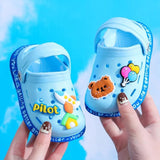 Summer Kids Hole Sandals - Anti-Skid Cartoon DIY Design image 12