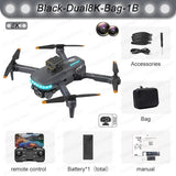 New P14 Mini Drone - 4K, 8K Camera, Obstacle Avoidance, Foldable Quadcopter - Black-Dual8K-Bag-1B image