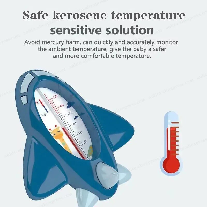 Baby Bath Thermometer blue floating gauge explained as a safe water temperature solution for daily bathing routines.