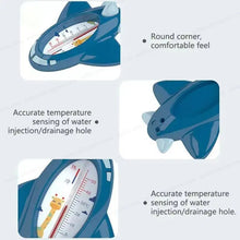 Baby Bath Thermometer blue water gauge with a clear temperature reading for quick checks before placing baby in the tub.