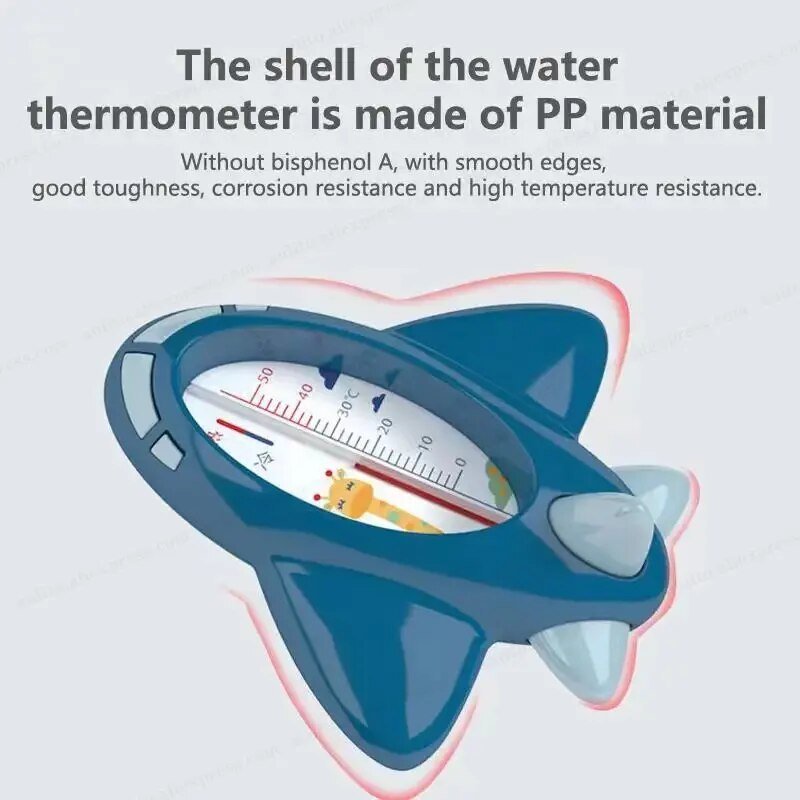 Baby Bath Thermometer made from durable PP material for safe, long-lasting use in nurseries and bathrooms.