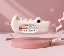 Baby Bath Thermometer shaped like a white shark for fun, reliable water temperature checks at every bath time.