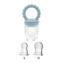 Baby Fruit Feeder Pacifier nibbler set shown together so parents can pick a size for each weaning stage.