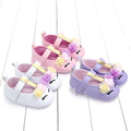 Baby Girl Floral First Walker Shoes shown as a set of four with unicorn accents for everyday toddler wear and gifting.