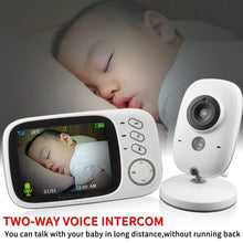 Camera unit of the wireless baby monitor with high resolution night view, letting parents check on babies after dark.