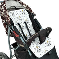 Baby Stroller Cushion cotton pad fitted onto a pushchair seat for softer, cleaner rides on daily walks.