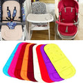 Soft Seat Cushion for Baby Stroller and High Chair shown as colourful cushion covers for mealtimes, feeding comfort, and easy seat protection.