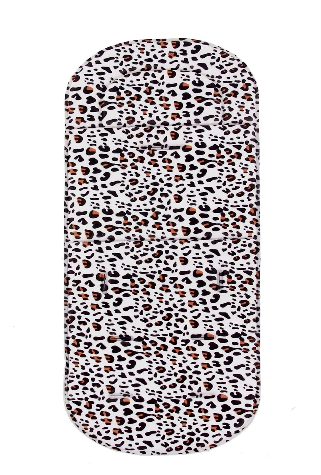 Soft Seat Cushion for Baby Stroller and High Chair in leopard print for durable, easy-wipe seat protection on busy days.