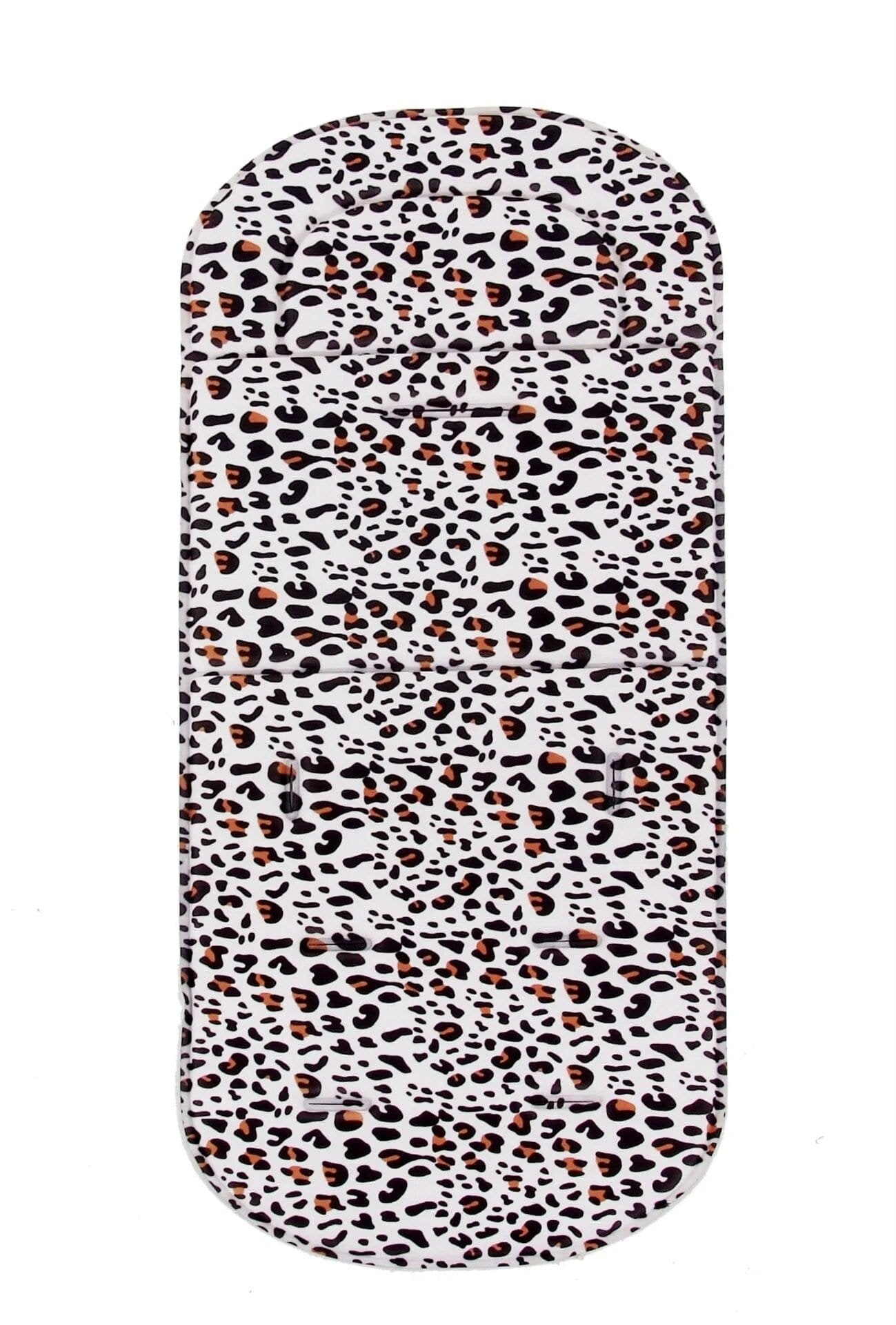 Soft Seat Cushion for Baby Stroller and High Chair in leopard print for durable, easy-wipe seat protection on busy days.