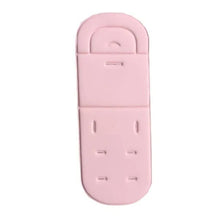 Soft Seat Cushion for Baby Stroller and High Chair pink quilted liner panel for gentle padding under babies during long outings.