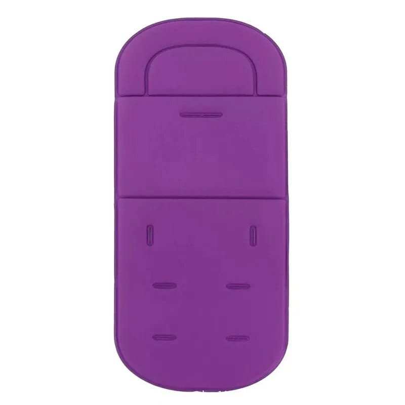 Soft Seat Cushion for Baby Stroller and High Chair purple full seat cover for protecting pram fabric from crumbs, spills, and daily wear.