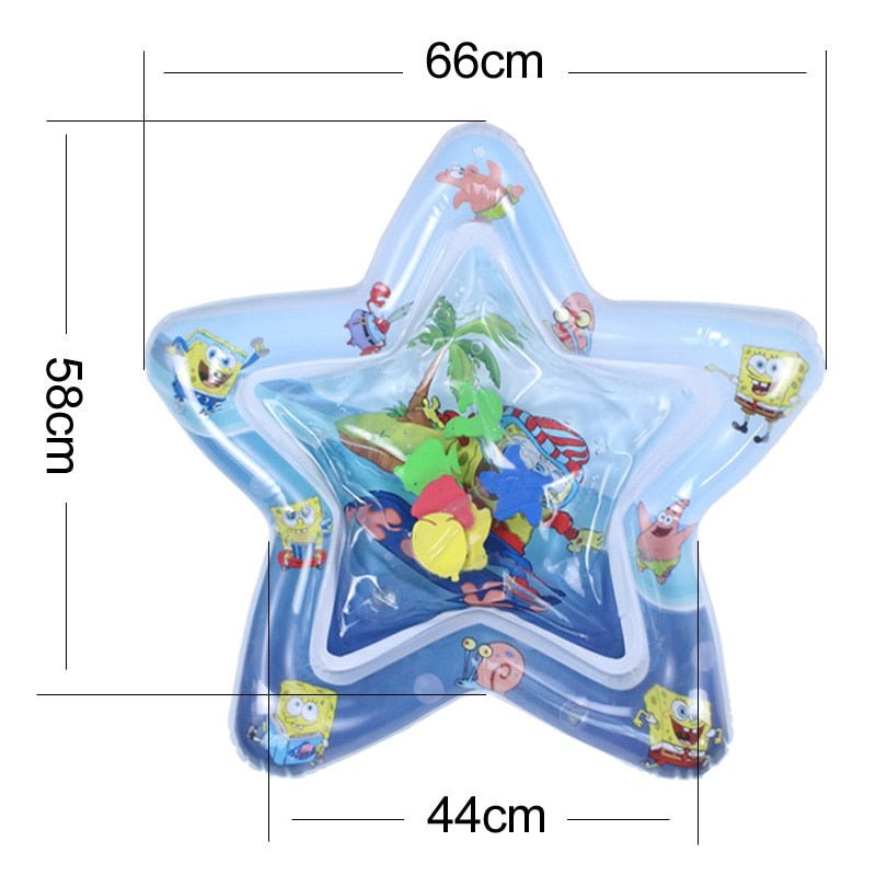 Baby Water Play Mat - Star Shaped.