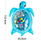 Turtle Shaped Baby Water Play Mat.