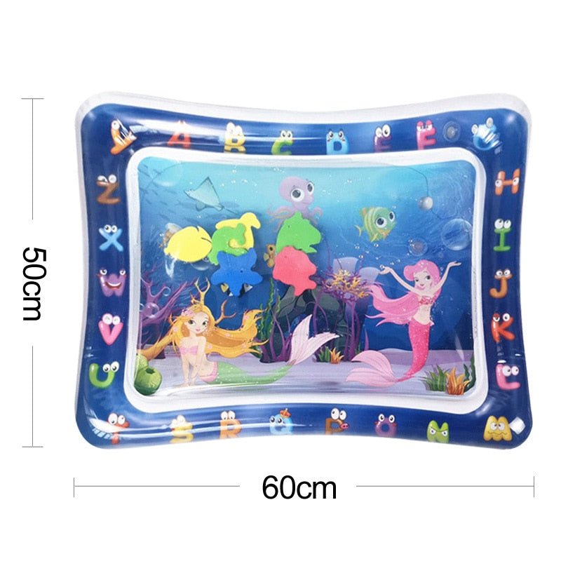 Sea themed Baby Water Play Mat.