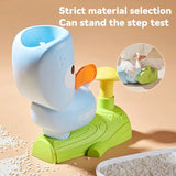 Toy step stool with duck design.