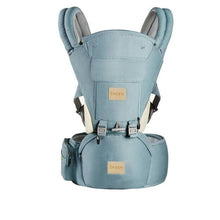All-in-one Baby Breathable Carrier Blue carrier for front-carry comfort during daily outings.