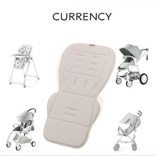 Universal Breathable Stroller Mattress liner fitted to strollers, high chairs, and car seats for versatile everyday comfort.