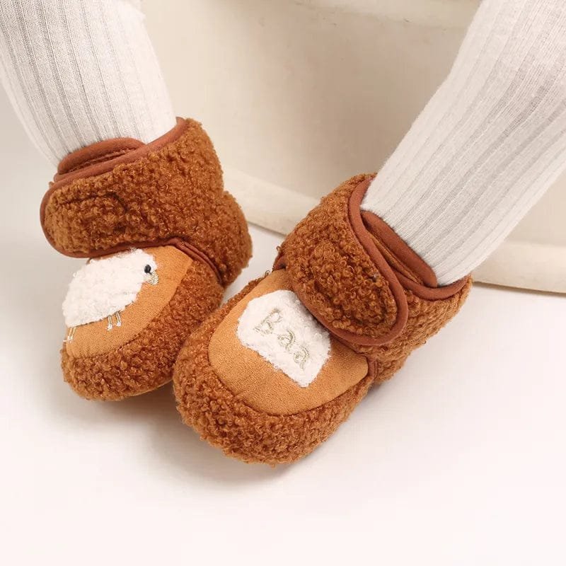 Winter Snow Baby Boots - Warm Fluff, Colloidal Sole, Multiple Colors image