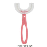 360-Degree U-Shaped Children's Toothbrush - Silicone Teeth Cleaner image 13