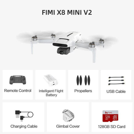 FIMI X8 MINI V2 4K Camera Drone - Lightweight, 250g, 2023 Model image 7
