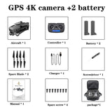 SG906 pro drone 4k HD mechanical gimbal camera 5G wifi gps system image 14