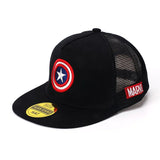 Disney Spiderman Kids Baseball Cap - Adjustable, 2-8Y - mesh black captain image