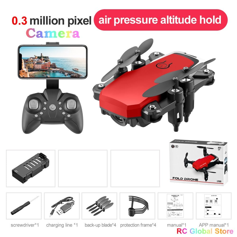 LF606 Mini RC Drone 4K HD with Camera Remote Control Helicopter image 9