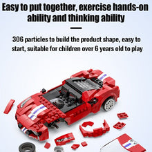 Cada City RC car building block set shown with feature highlights for gift shopping.