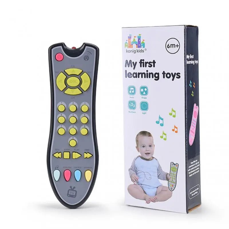 Car key and remote toy set with colorful buttons for imaginative pretend play and car rides.