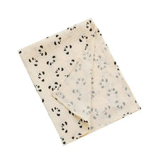 Super Soft Cotton Gauze Muslin Swaddle and Bath Towel, pattern A15, 79x60 cm, for newborn swaddling, bath time, and stroller outings.