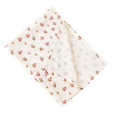 Super Soft Cotton Gauze Muslin Swaddle and Bath Towel, pattern A5, 79x60 cm, for newborn swaddling, bath time, and stroller outings.