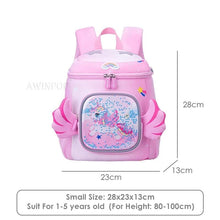 Pink Unicorn Backpack cute kawaii kindergarten schoolbag for preschool days, nursery bags, and birthday gifting.