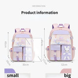Waterproof Children's Backpack: Large Capacity with Pockets image 5