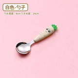 Cartoon Baby Fork & Spoon Set - 1/3PCS Kid Tableware image 14