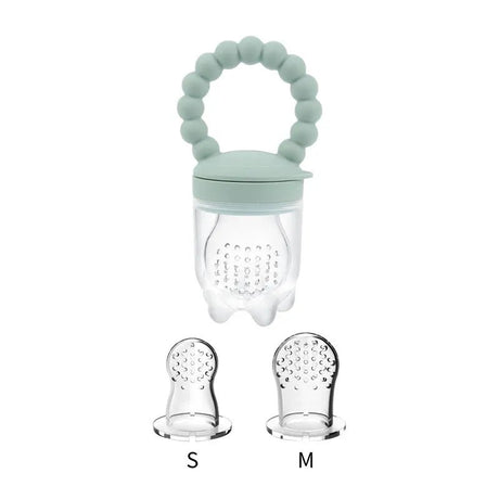 Baby Fruit Feeder Pacifier - Silicone Mesh Bag for Teething image 10