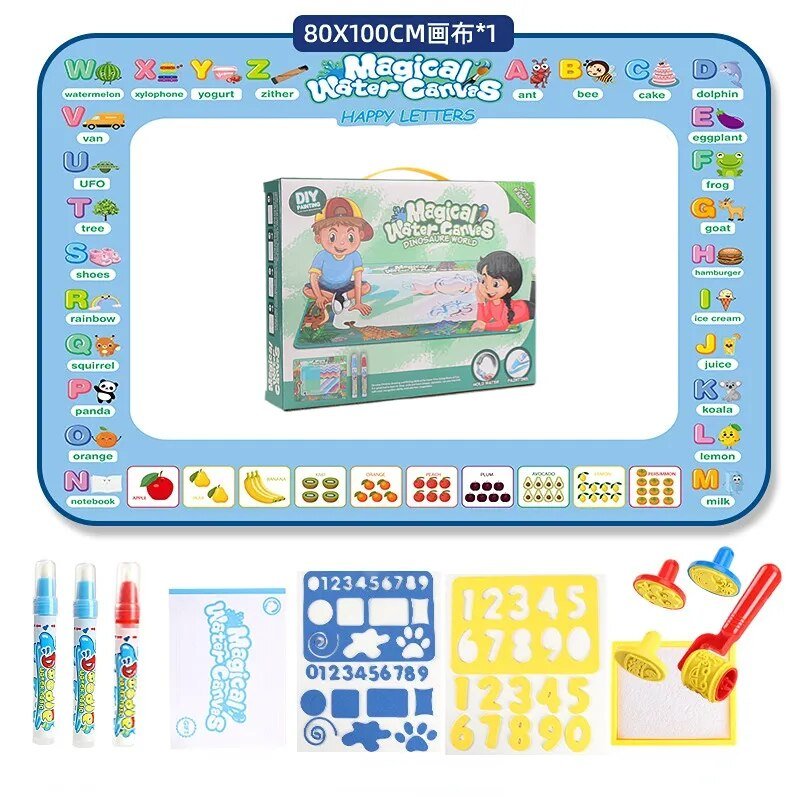 Magic Water Drawing Mat: Educational Coloring Toy image 7