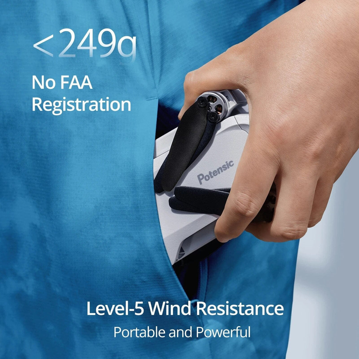 Potensic Mini Drone - RC Camera, Follow Me, Circle Fly, for Kids image 3