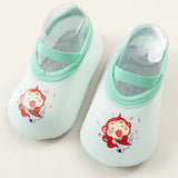 Cute Baby Floor Sock Shoes - Soft Sole, Anti-Skid for 0-4Y Kids image