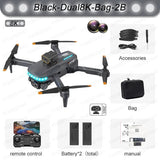 New P14 Mini Drone - 4K, 8K Camera, Obstacle Avoidance, Foldable Quadcopter - Black-Dual8K-Bag-2B image