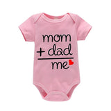 Newborn Letter Print Romper - Unisex 0-12M image 19