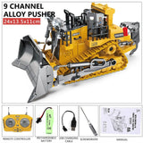 RC Excavator Dumper - 2.4G Remote Control Engineering Toy - 9CH Bulldozers image