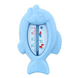 1pc Baby Bath Thermometer - Bear, Fish, Dolphin, Duck Design - SWJ-XiaoYu-Lan Se image