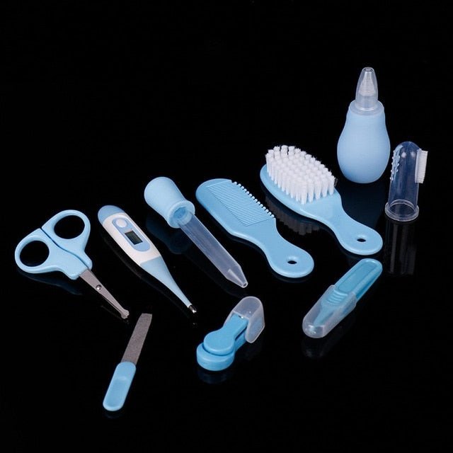 Baby Health Care Set Portable Newborn Baby Tool Kits - Blue image