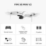 FIMI X8 MINI V2 4K Camera Drone - Lightweight, 250g, 2023 Model - X8M V2 Plus image