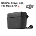 Black travel bag for Mavic Air 2 with DJI logo.