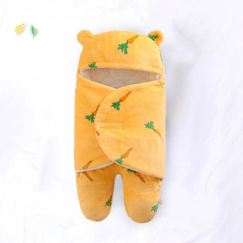 Thick Fleece Newborn Sleep Bag with Cotton Lining image